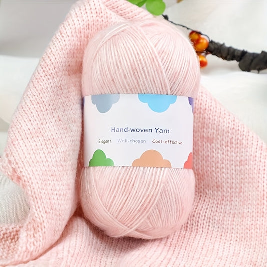 1 Large Bag of 1.1 LB Affordable Colorful Bamboo Fiber Yarn for Handmade Materials, Knitted Fashion Sweaters, Scarves, Hats, Shawls, Jackets, Hollowed-Out Jackets, Clothing Accessories Yarn Balls, Bamboo Fiber 85% 1 Bag = 10p