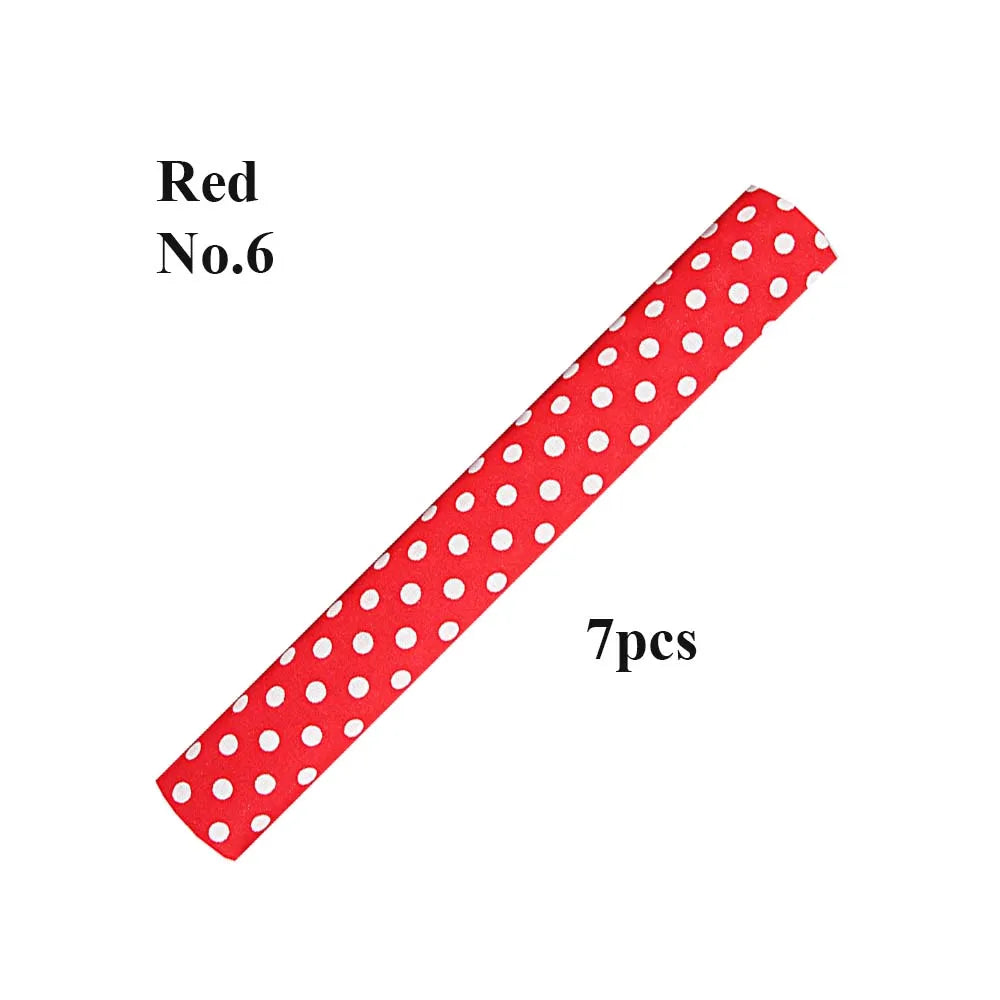 New 7Pcs 25x25CM Cotton Fabric Printed Cloth Sewing Quilting Fabrics For Patchwork Needlework DIY Handmade Accessories