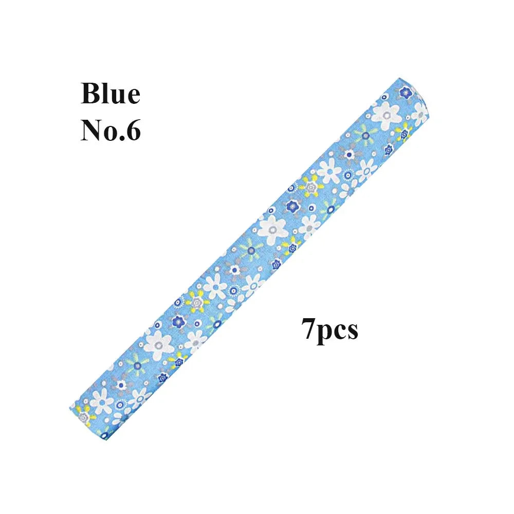 New 7Pcs 25x25CM Cotton Fabric Printed Cloth Sewing Quilting Fabrics For Patchwork Needlework DIY Handmade Accessories
