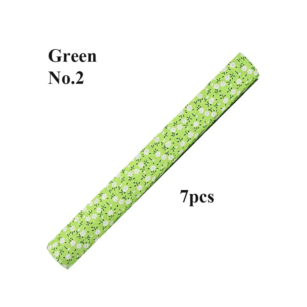 New 7Pcs 25x25CM Cotton Fabric Printed Cloth Sewing Quilting Fabrics For Patchwork Needlework DIY Handmade Accessories