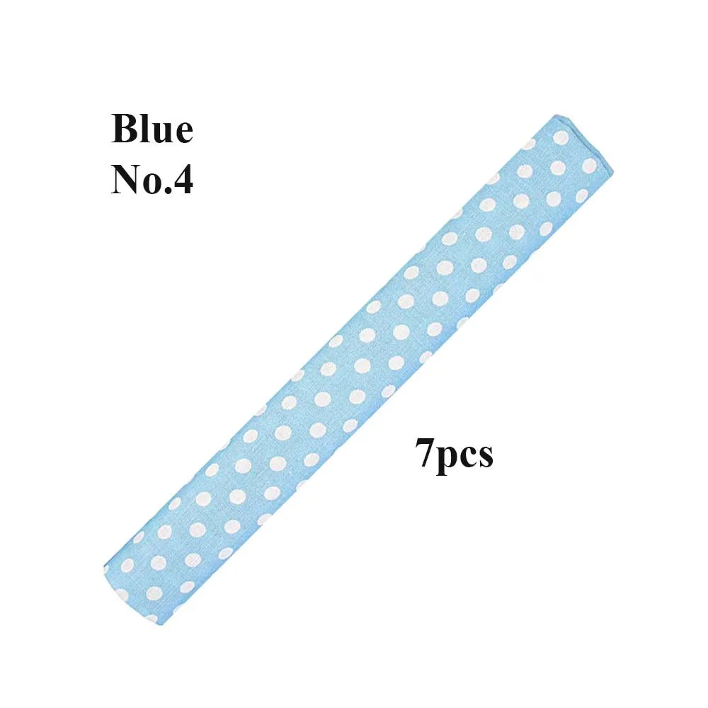 New 7Pcs 25x25CM Cotton Fabric Printed Cloth Sewing Quilting Fabrics For Patchwork Needlework DIY Handmade Accessories