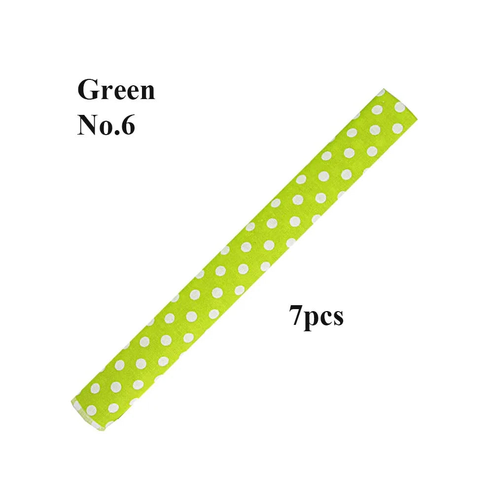 New 7Pcs 25x25CM Cotton Fabric Printed Cloth Sewing Quilting Fabrics For Patchwork Needlework DIY Handmade Accessories