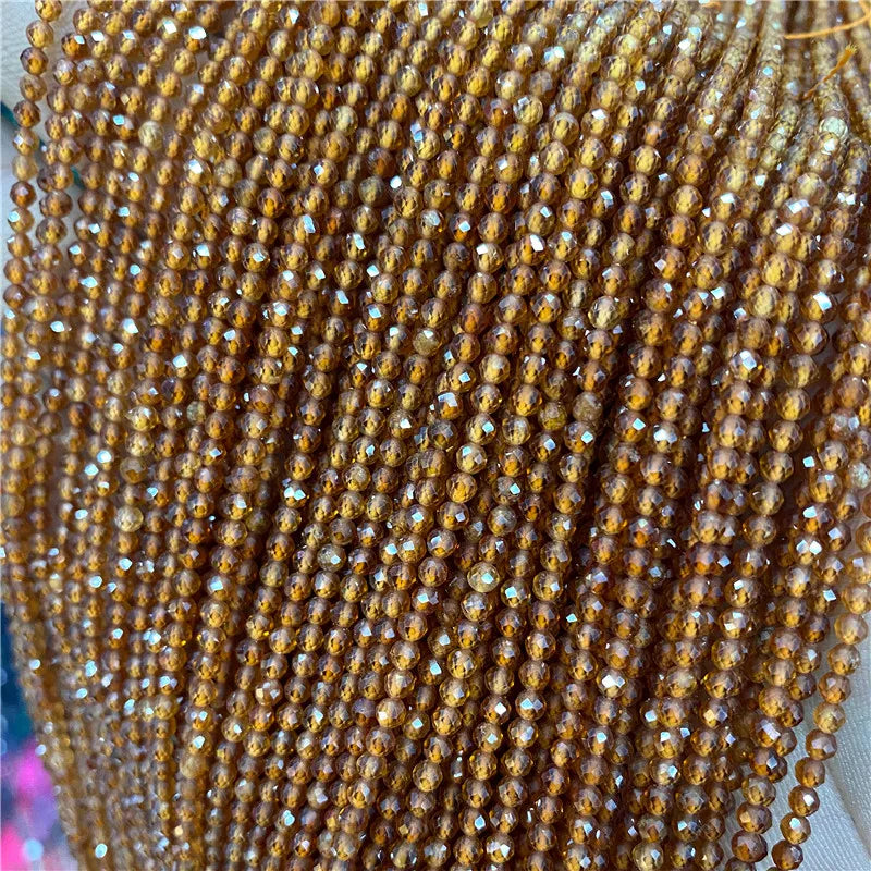2 3mm Natural Labradorite Quartz Moonstone Crystal Stone Beads Round Faceted Loose Beads For Jewelry Making DIY Bracelet 15.5"