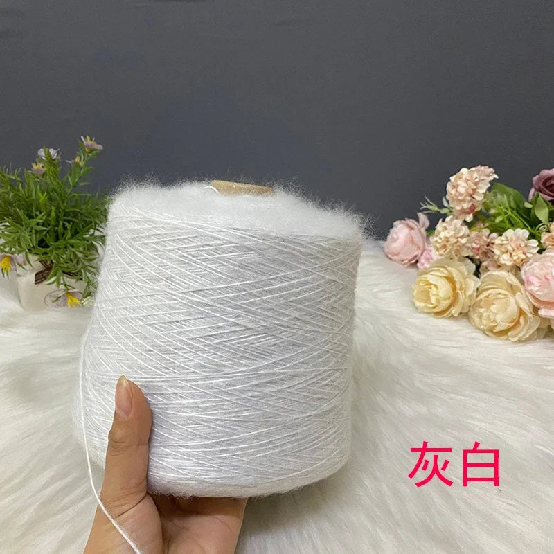 500G/PC Mohair Yarn High Quality Super Soft And Warm Baby Wool Crochet Yarn Anti-Pilling For Hand Knitting Scarves Sweaters Hats