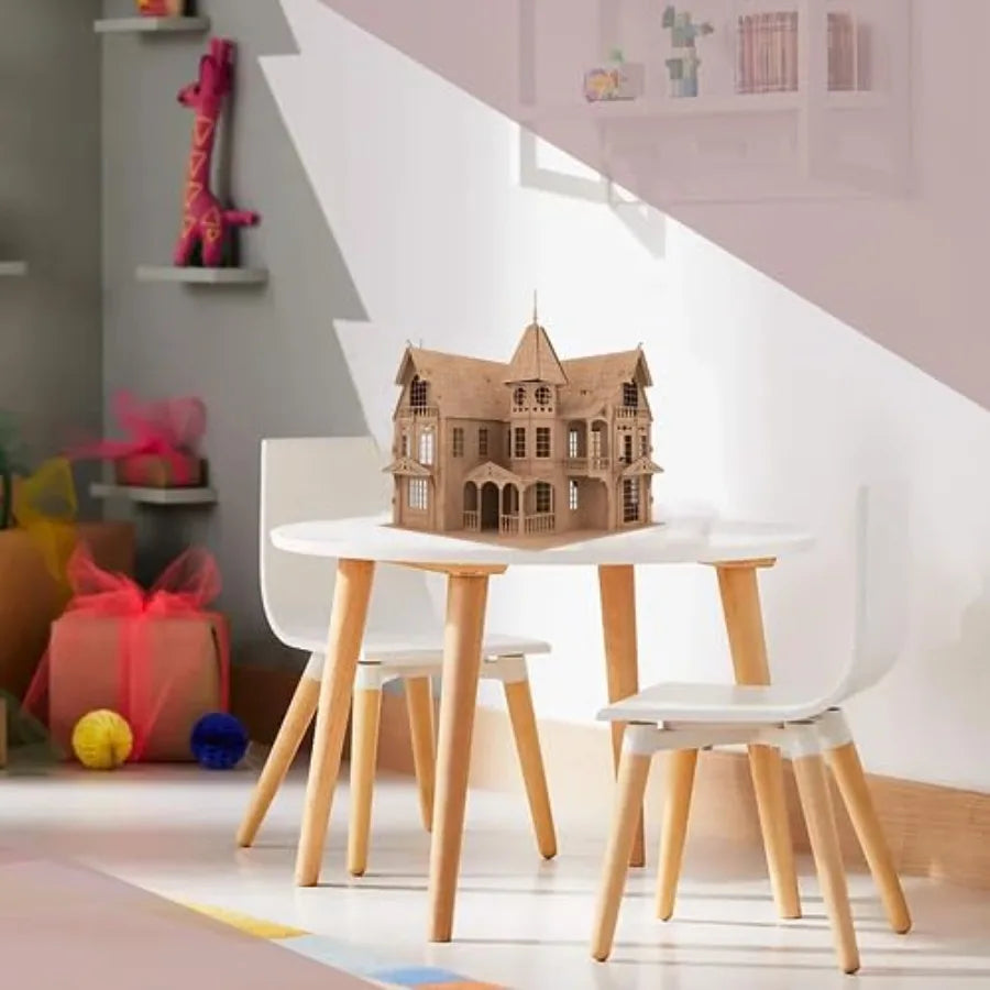 Fantasy Mansion – Easy-to-Assemble – Fun & Educational Original 3D Puzzle Wooden Doll House