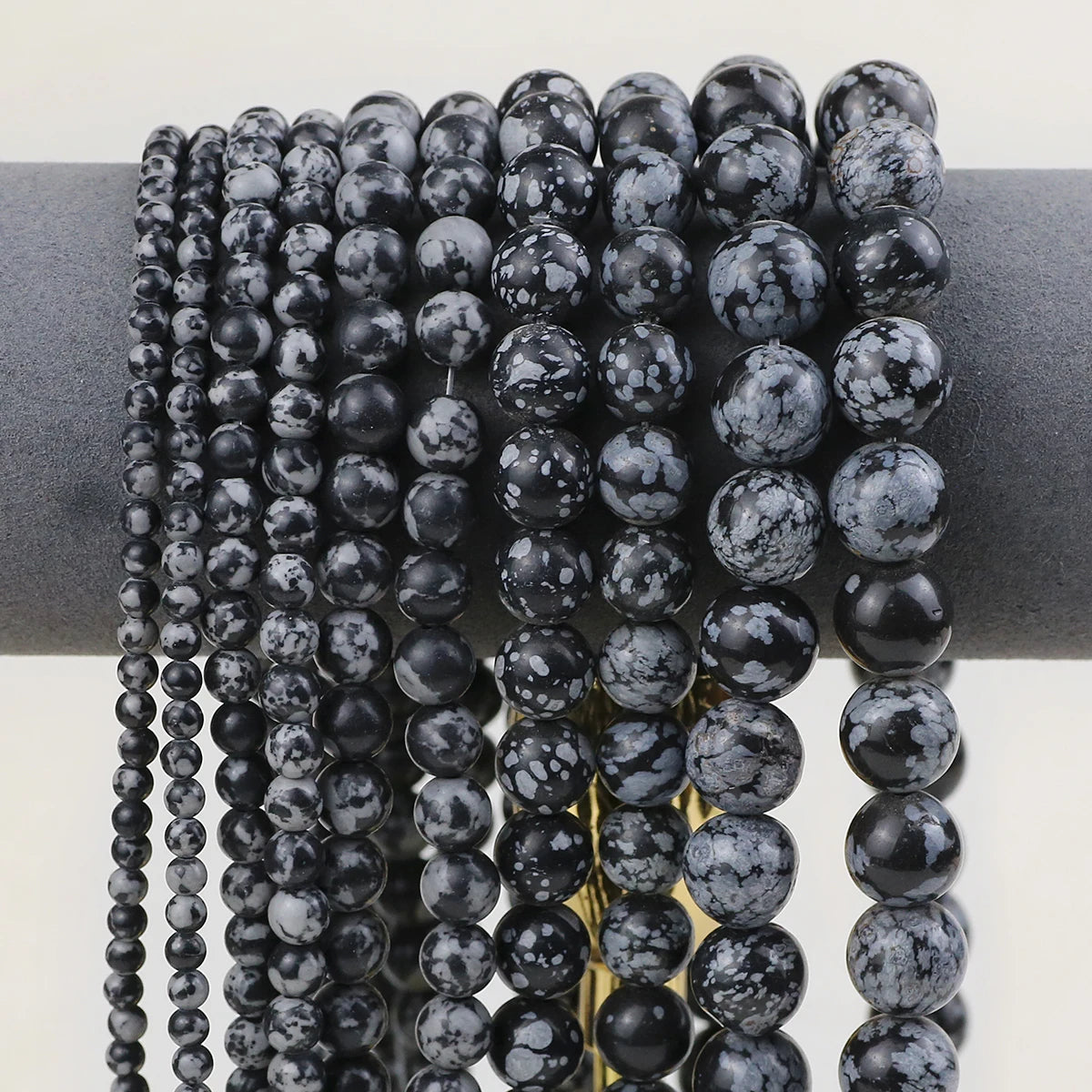 Natural Stone Beads 4 6 8 10 12mm Tiger Eye Amazonite Turquoises Agates Lava Round Spacer Beads For Jewelry Making DIY Bracelets