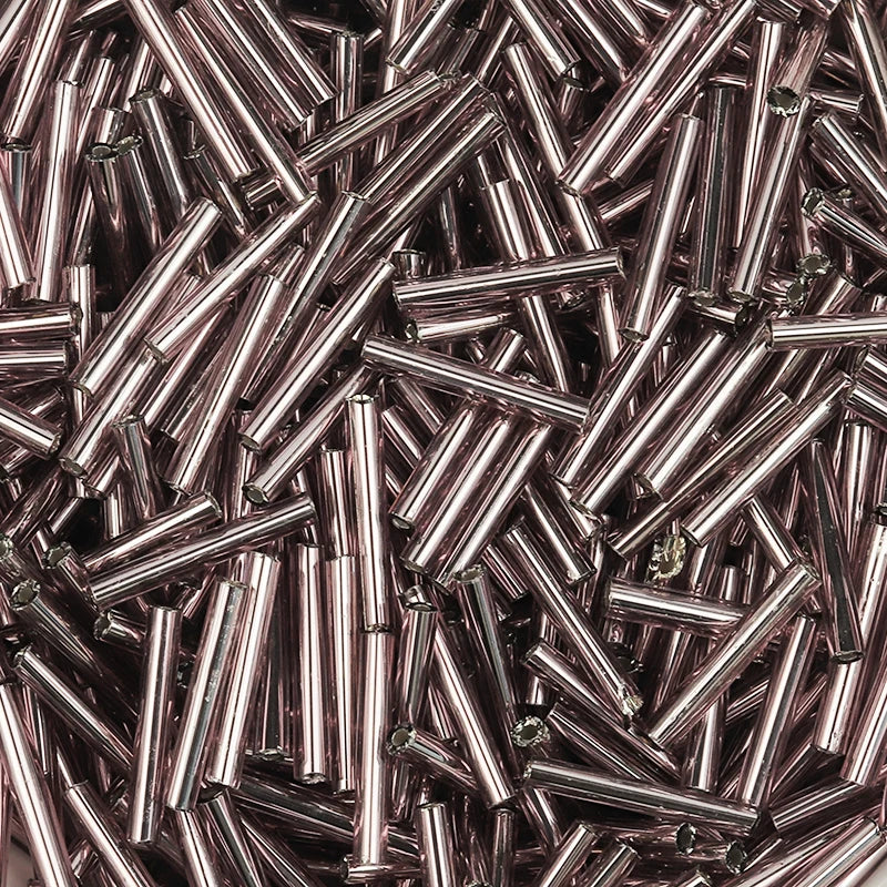 120/600pcs 2x12mm Charm Czech Glass Beads Cylindrical Tube Bugle Spacer Beads For Craft Making DIY Earring Necklace