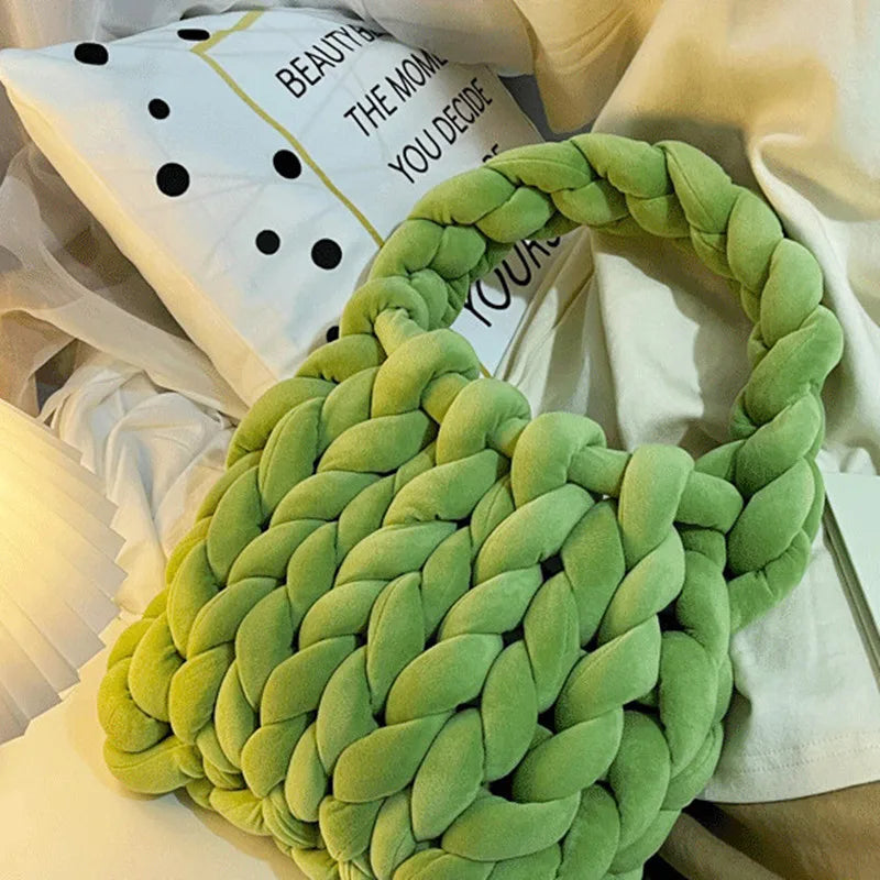 1KG 1000G Super Velvet Chunky Yarn Thick Bulky Giant Thread White Bag for Hand Knitting DIY Arm Soft Big Blanket Carpet 자이언트얀