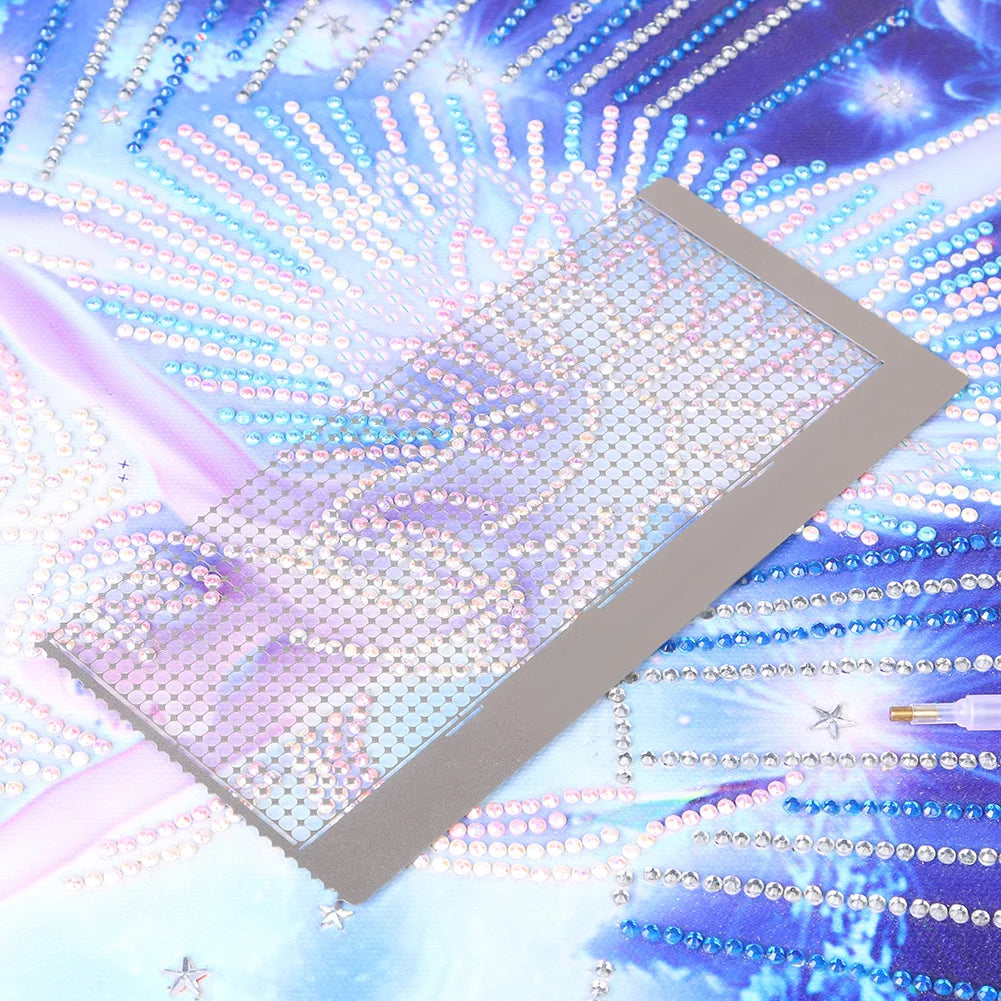 Blank Grids Full Drill Kit Tools Metal Net Ruler Drilling Dot Drill Diy Tools 5D DIY Diamond Painting Rulers