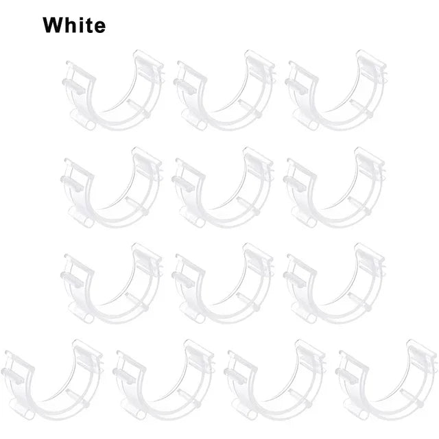 10-50pcs Sewing Bobbin Clips Plastic Bobbin Holder Clamps Sewing Tool Accessory Prevent Thread Tails from Unwinding Spool Savers