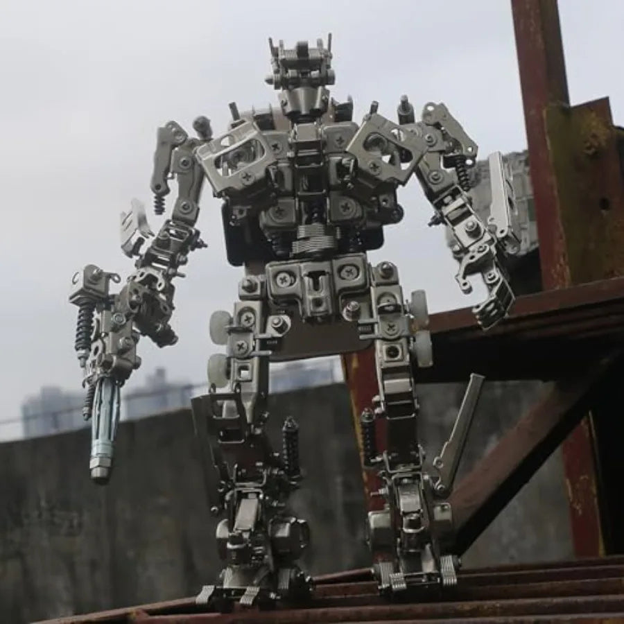 Adult 3D Metal Puzzle Mechanical Lord Metal Model Set 3D Adult Puzzle Building Blocks DIY Mechanical Model Set Men's High end G