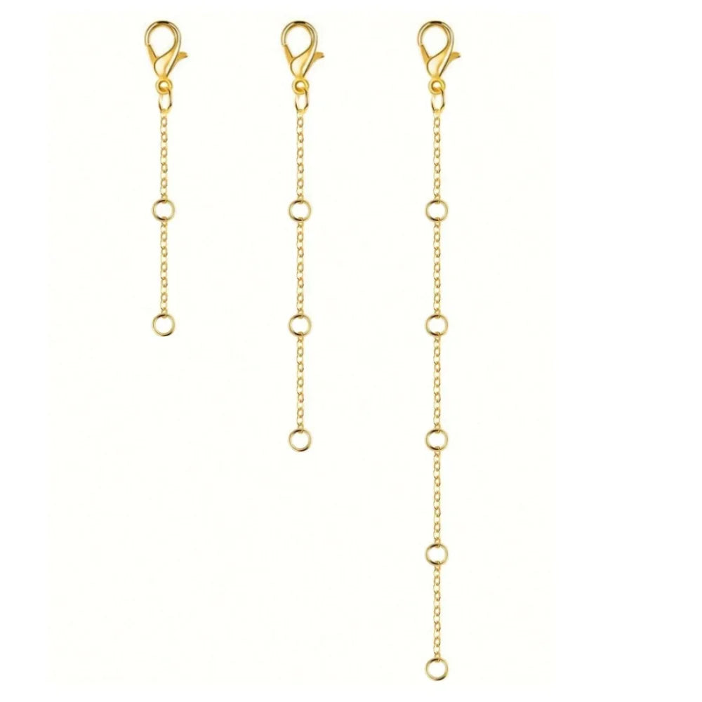 New Lobster Clasp Plus Tail Chain Adjustment Chain Jewelry Extension Chain Simple Necklace Accessories