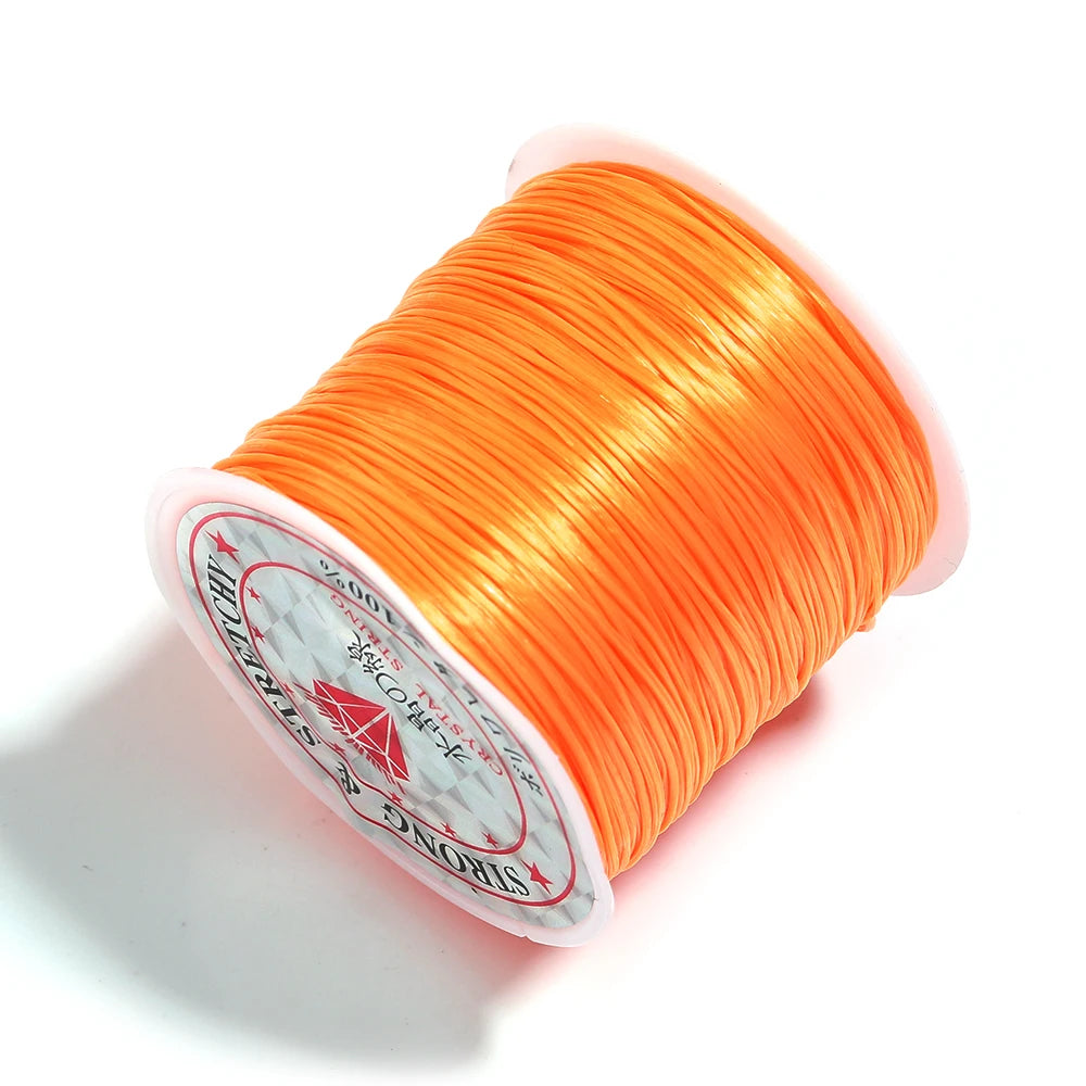 10M-40M/Roll Strong Elastic Crystal Beading Cord For Jewelry Making Stretch Thread String Bracelet Wires Cords Line Finding
