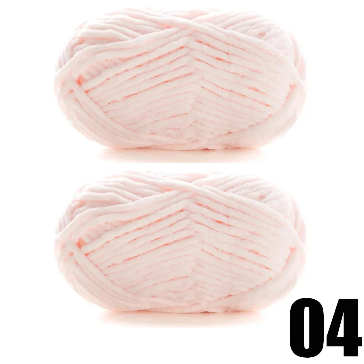 2pcsX50g Thick Velvet Yarn Handmade DIY Knitting Yarn Wool Line Scarf Hat Soft Chenille Yarn Knit Wol