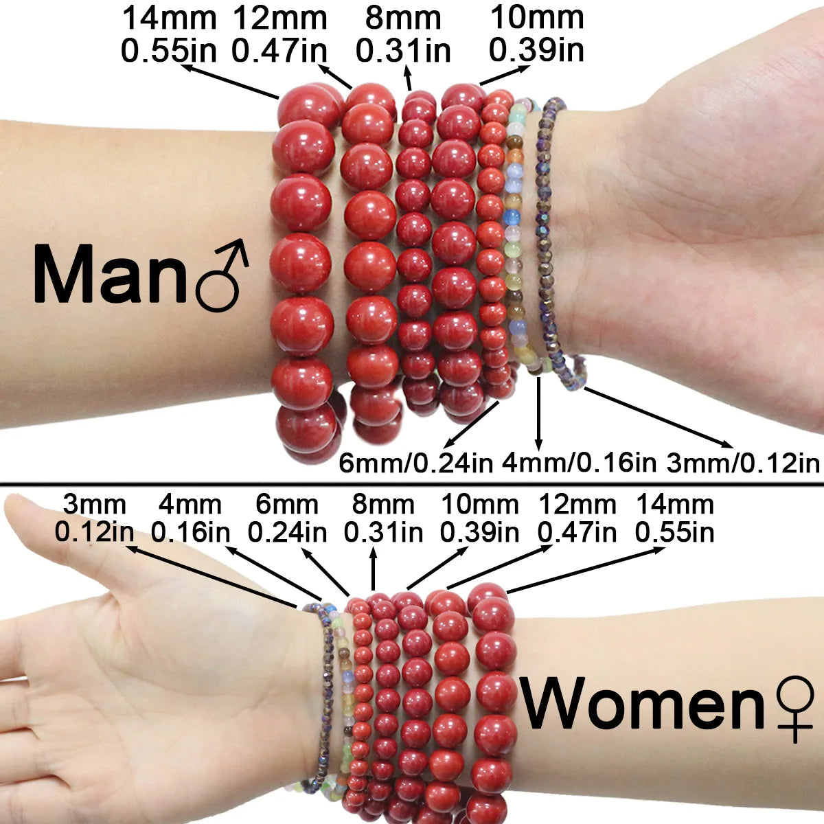 Natural Stone Beads 4 6 8 10 12mm Tiger Eye Amazonite Turquoises Agates Lava Round Spacer Beads For Jewelry Making DIY Bracelets