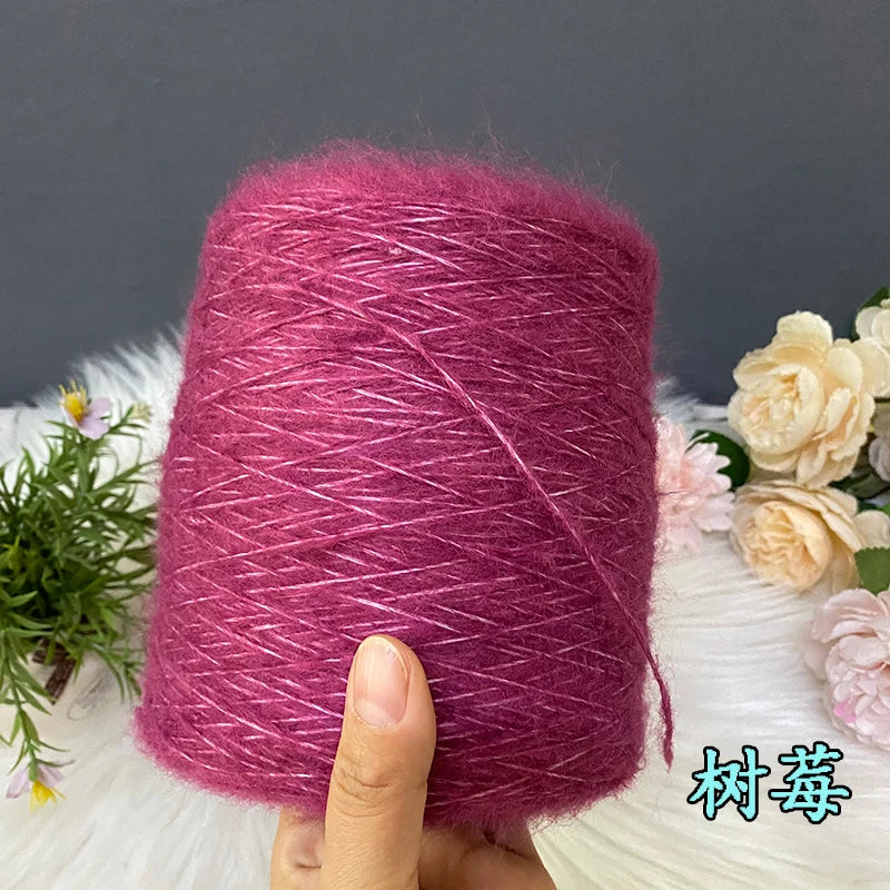 500G/PC Mohair Yarn High Quality Super Soft And Warm Baby Wool Crochet Yarn Anti-Pilling For Hand Knitting Scarves Sweaters Hats