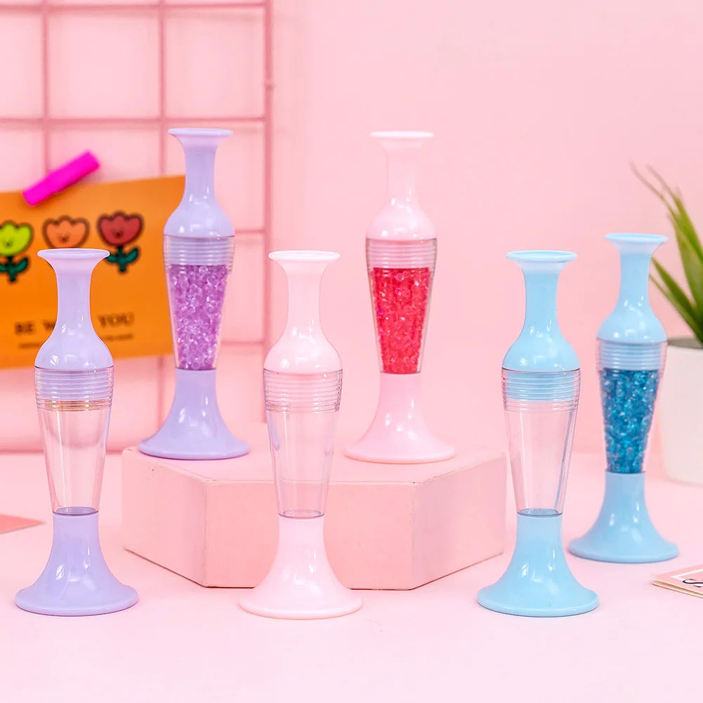 Flower Pot Shape 5D Diamond Painting Point Drill Pen DIY for Round/Square Drill