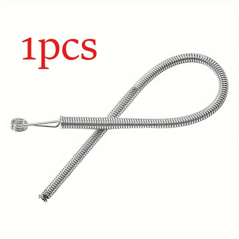Bendable Spring Drawstring Threader Clip Pants Hoodies Elastic Band Lace Cord Flexible Drawstring Thread DIY Sewing Accessories