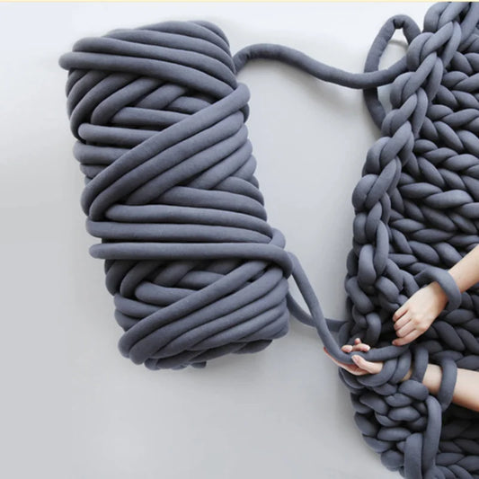 Super Chunky Vegan Yarn Thick Cotton Arm Weaving Throws Hand Knitting Supplies For Knitted Blanket Cloth Hat Home Decor