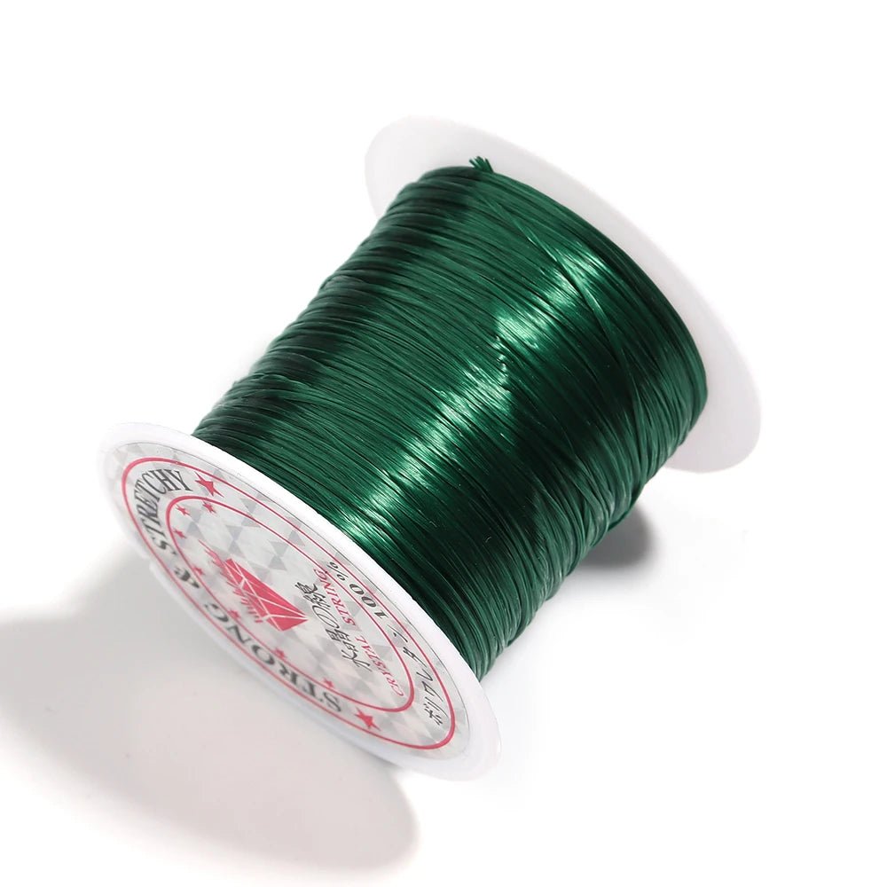 10M-40M/Roll Strong Elastic Crystal Beading Cord For Jewelry Making Stretch Thread String Bracelet Wires Cords Line Finding