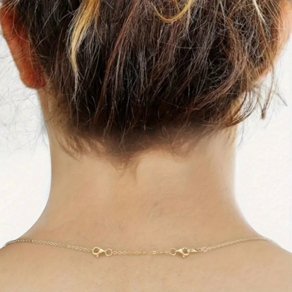 New Lobster Clasp Plus Tail Chain Adjustment Chain Jewelry Extension Chain Simple Necklace Accessories