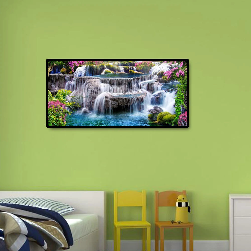 Mountain DIY 5D Full Round Drill Diamond Painting Landscape Picture Home Decor