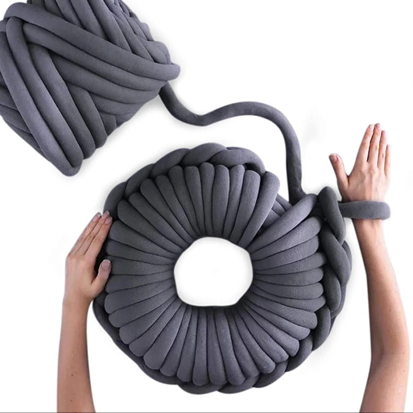 Super Chunky Vegan Yarn Thick Cotton Arm Weaving Throws Hand Knitting Supplies For Knitted Blanket Cloth Hat Home Decor