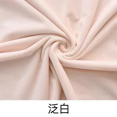 50x50cm/150x50cm 1mm Cotton Doll Skin Fabric 1mm Crystal Super Soft Plush Flesh Pad Short Hairy Dense Pillow Handmade DIY Fabric