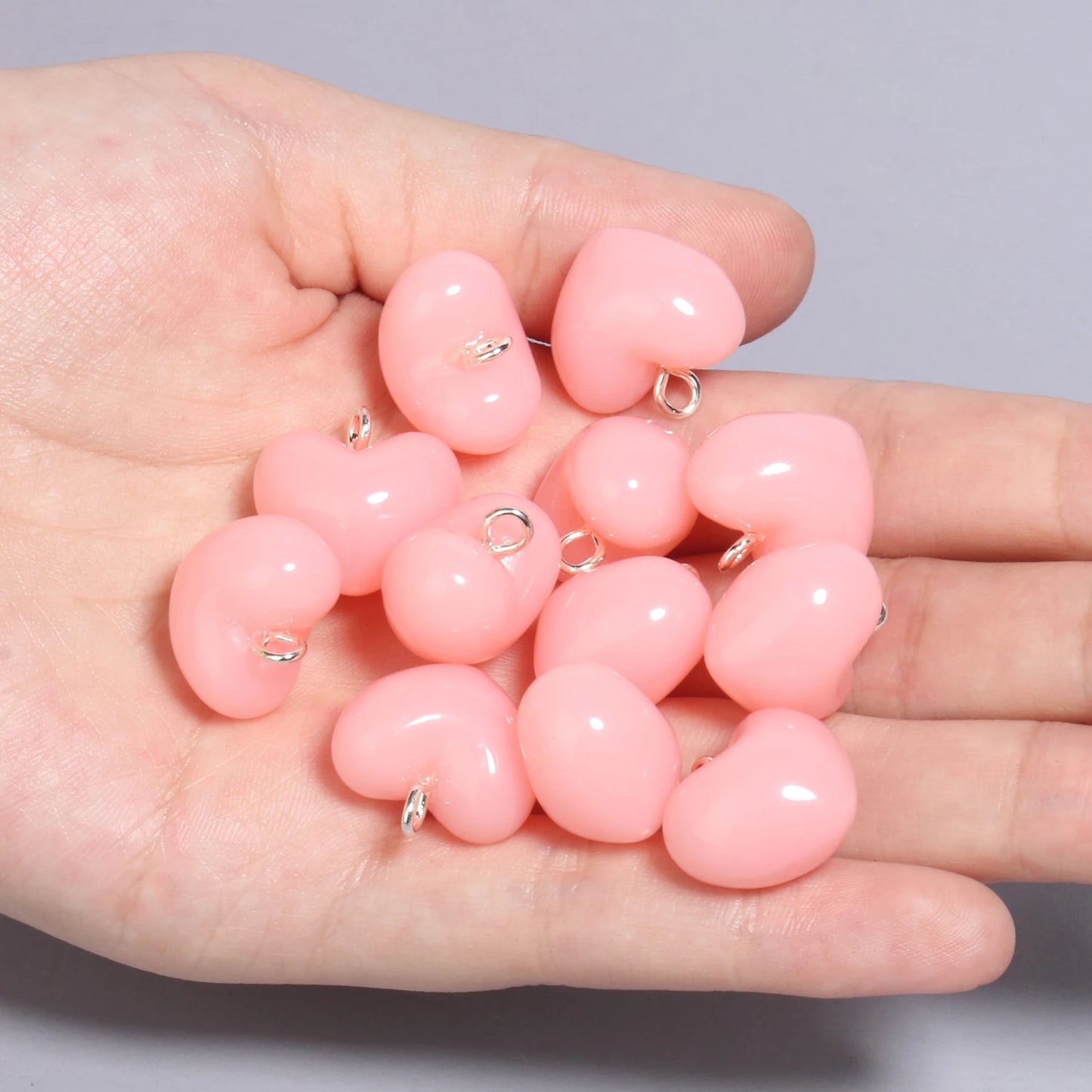 Colorful Star Charms Resin Candy Color Pendants Keychain Handmade Necklace Bracelet Jewelry Making DIY Craft Accessories 10pcs