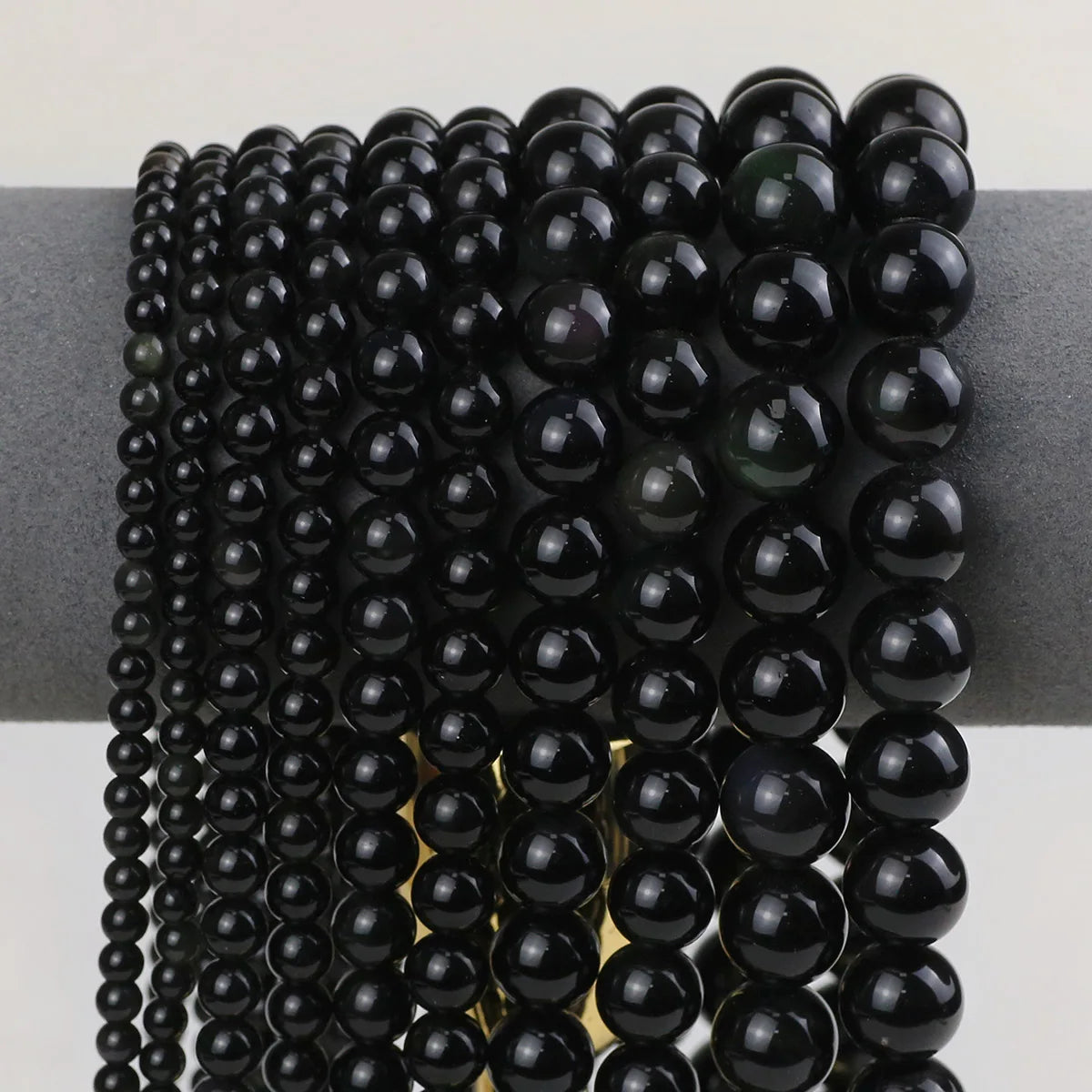 Natural Stone Beads 4 6 8 10 12mm Tiger Eye Amazonite Turquoises Agates Lava Round Spacer Beads For Jewelry Making DIY Bracelets