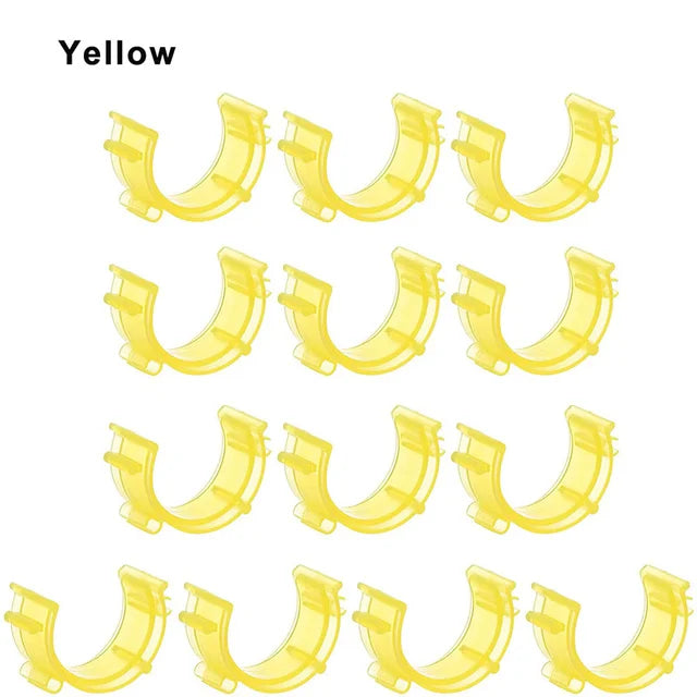 10-50pcs Sewing Bobbin Clips Plastic Bobbin Holder Clamps Sewing Tool Accessory Prevent Thread Tails from Unwinding Spool Savers