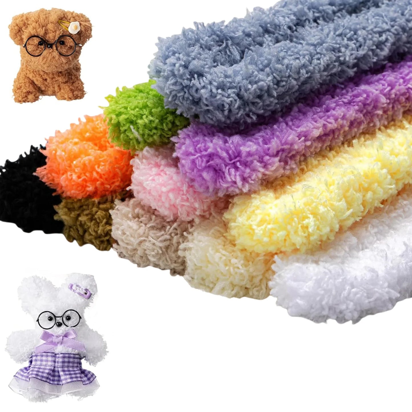12 Pcs 39 Inches Jumbo Colorful Pipe Cleaners Bulk Coral Fleece Fur Thick Pipe Cleaners Chenille Stems Craft Supplies Gifts