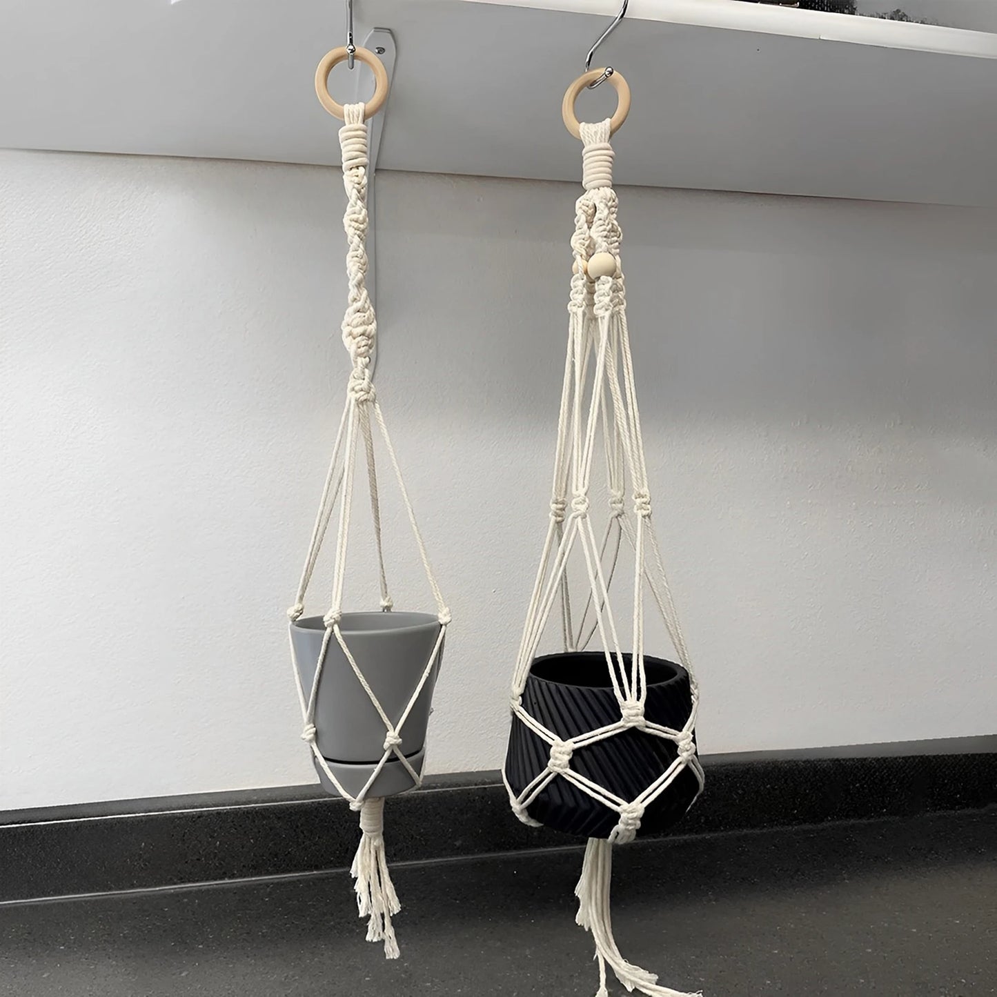Macrame Kit for Beginners Natural Cotton Rope Macrame Wall Hanging Kit Complete Macrame Making Kit DIY Macrame Supplies