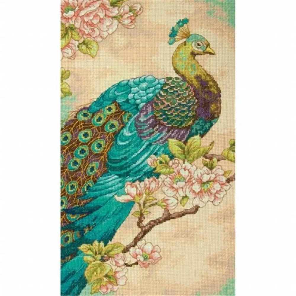 Simplicity Indian Peacock Counted Cross Stitch Kit by  1 Each