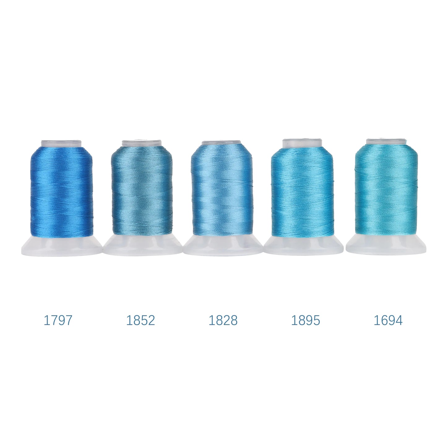 80 New Madeira Colors Set Premium 40WT Polyester Embroidery Thread 500M Each Spool Brother Babylock Janome Singer Home Machines