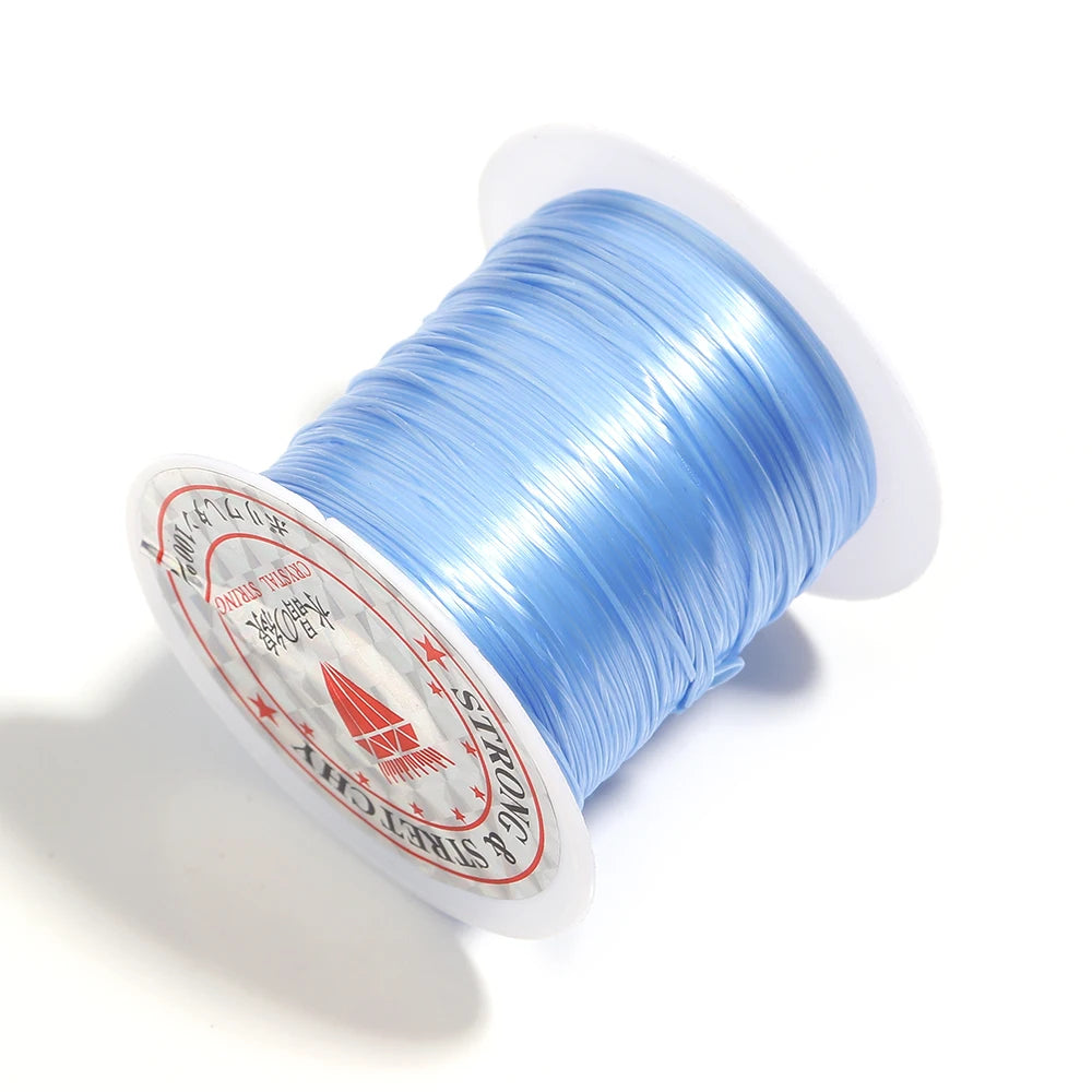10M-40M/Roll Strong Elastic Crystal Beading Cord For Jewelry Making Stretch Thread String Bracelet Wires Cords Line Finding