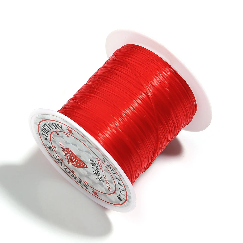 10M-40M/Roll Strong Elastic Crystal Beading Cord For Jewelry Making Stretch Thread String Bracelet Wires Cords Line Finding