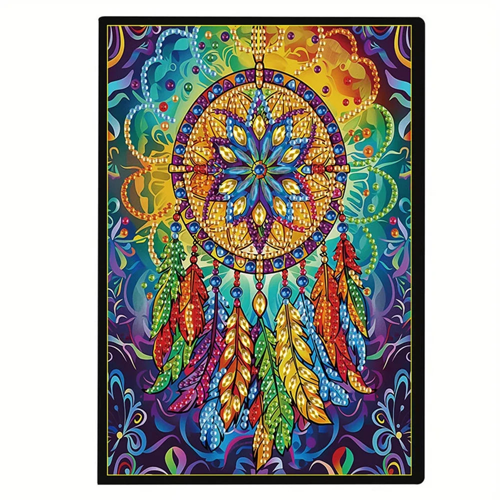 DIY Special Shaped Journal Sketchbook DIY Diamond Art Diary Book Journal Notebook for Adults Kids Home Office Art Drawing