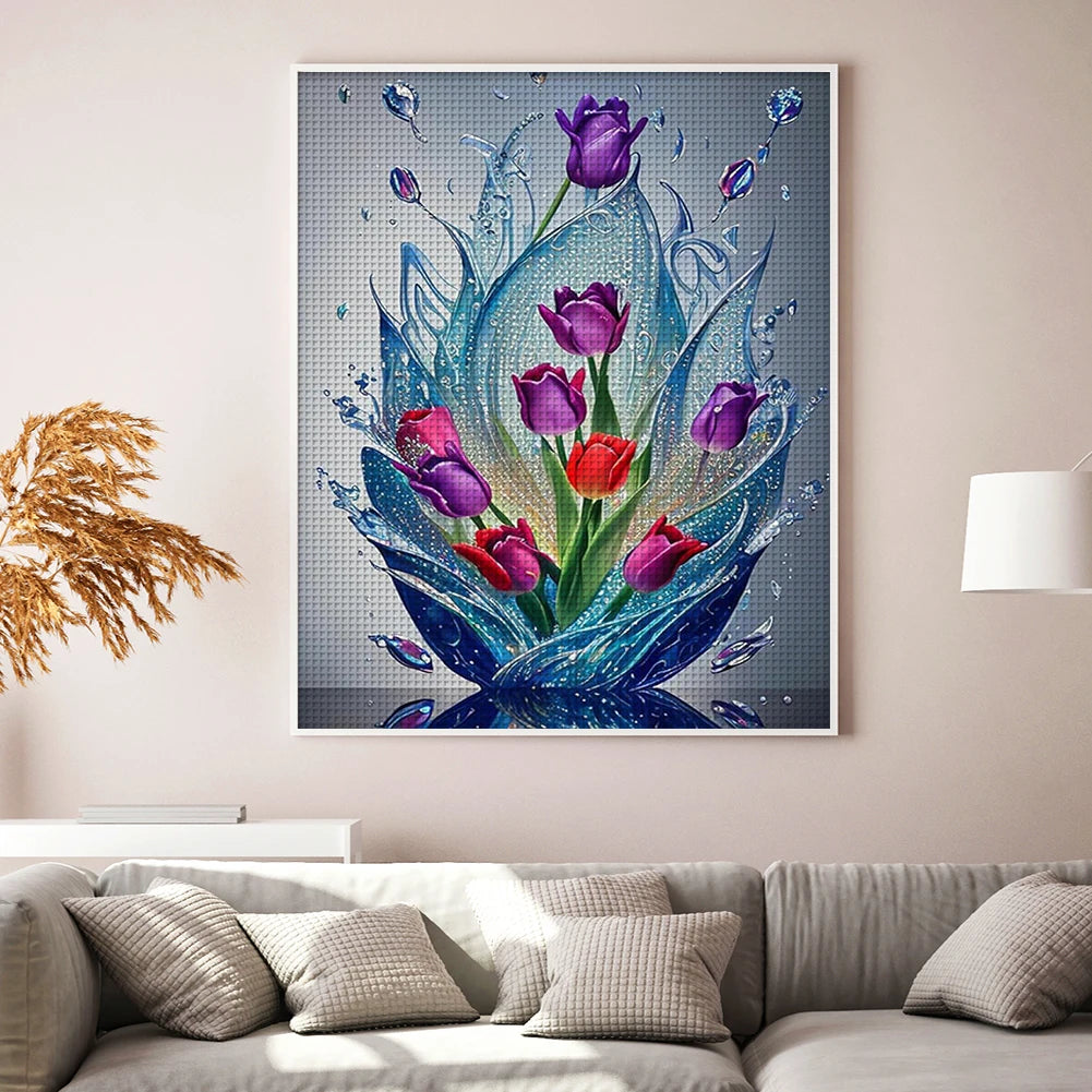 Still Life Printed Cross Stitch Kit DIY 11CT Thread Art Needlework Home Decor