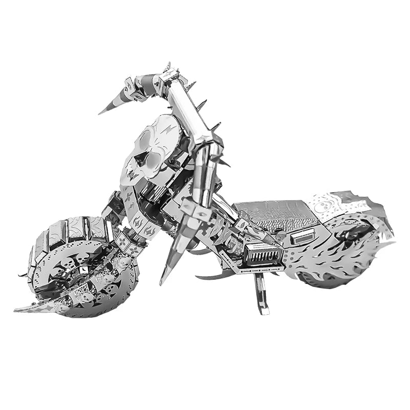 Ghost Rider 3D Metal Puzzle DIY Model Building Kit Adult Toys Birthday Gift