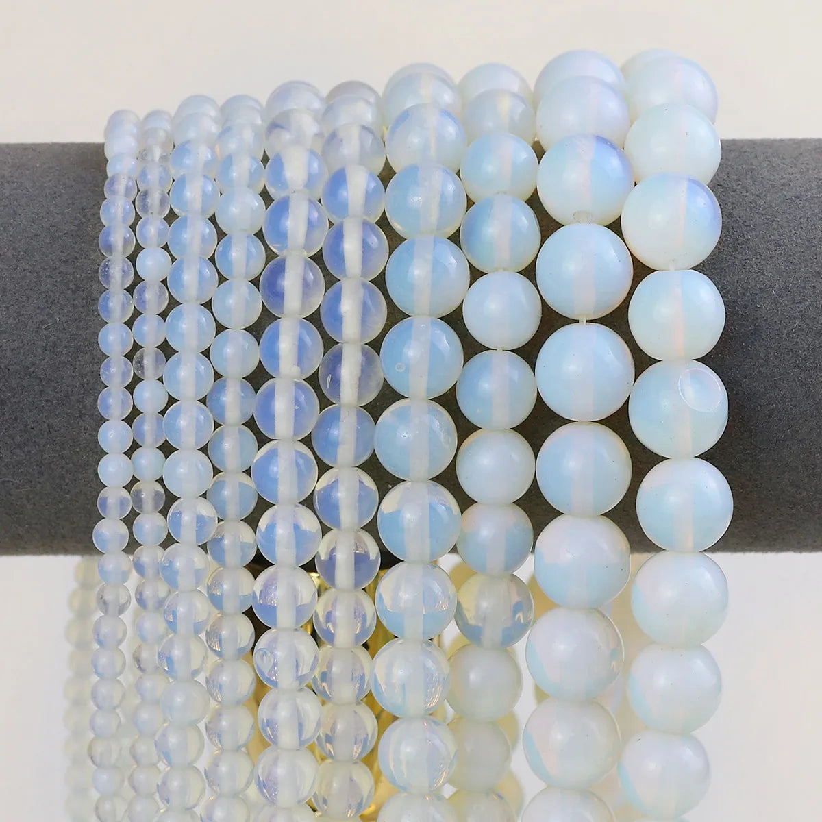 Natural Stone Beads 4 6 8 10 12mm Tiger Eye Amazonite Turquoises Agates Lava Round Spacer Beads For Jewelry Making DIY Bracelets