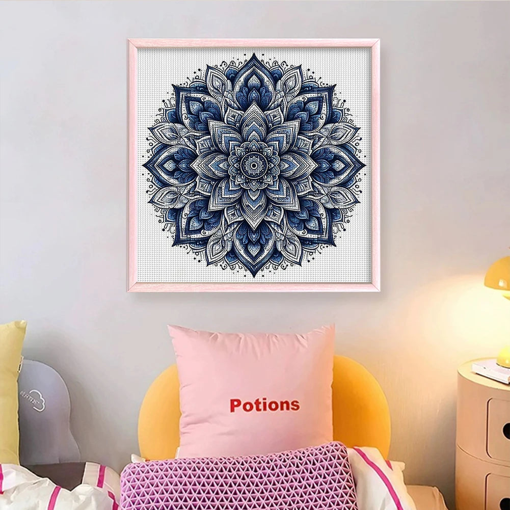 Full Embroidery cotton Thread 11CT Counted Pattern Cross Stitch Kit 40x40cm