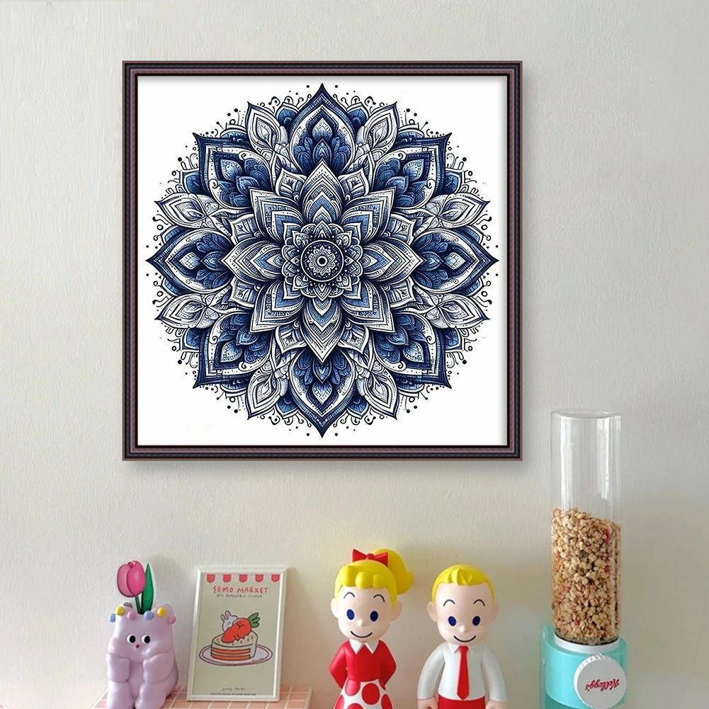 Full Embroidery cotton Thread 11CT Counted Pattern Cross Stitch Kit 40x40cm