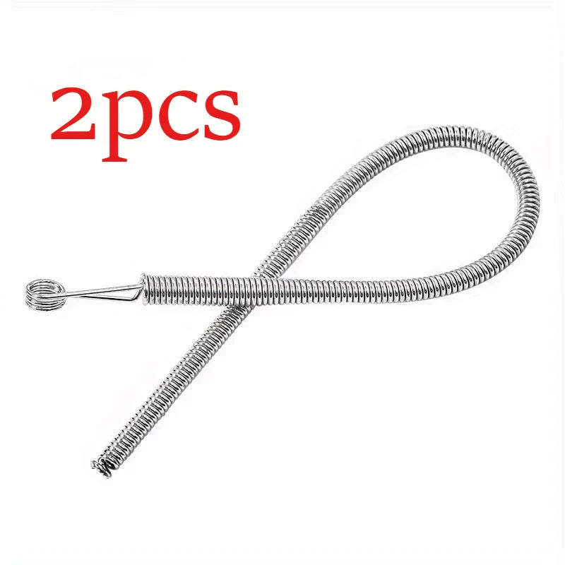 Bendable Spring Drawstring Threader Clip Pants Hoodies Elastic Band Lace Cord Flexible Drawstring Thread DIY Sewing Accessories