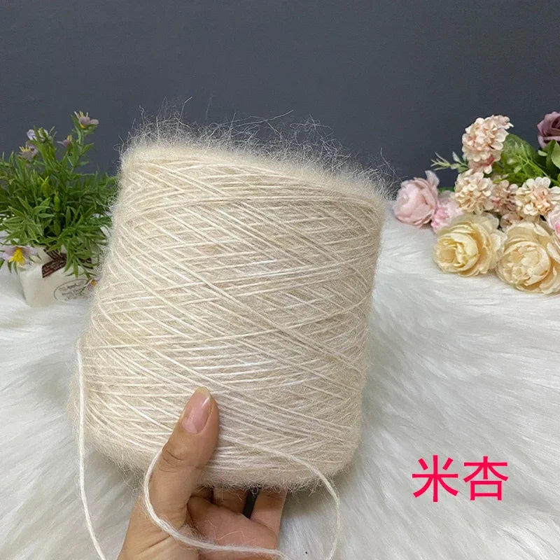500G/PC Mohair Yarn High Quality Super Soft And Warm Baby Wool Crochet Yarn Anti-Pilling For Hand Knitting Scarves Sweaters Hats