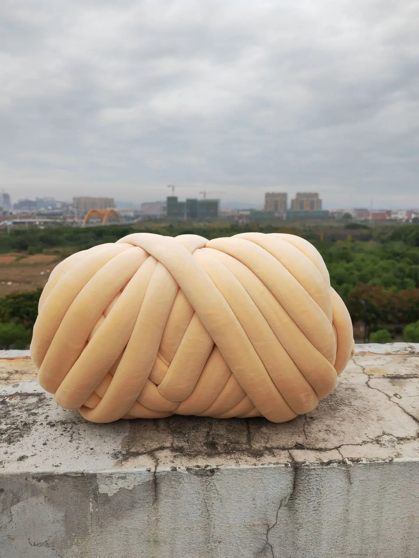 1KG 1000G Super Velvet Chunky Yarn Thick Bulky Giant Thread White Bag for Hand Knitting DIY Arm Soft Big Blanket Carpet 자이언트얀