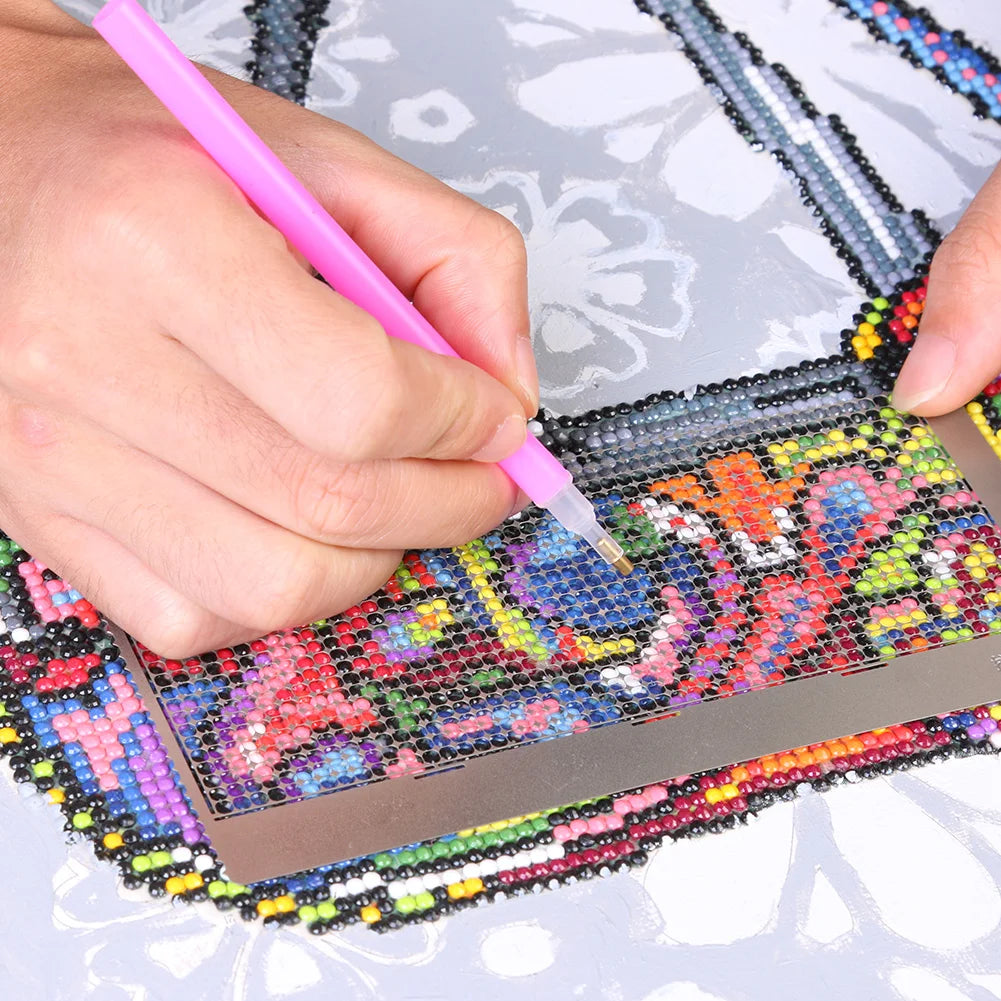 Blank Grids Full Drill Kit Tools Metal Net Ruler Drilling Dot Drill Diy Tools 5D DIY Diamond Painting Rulers