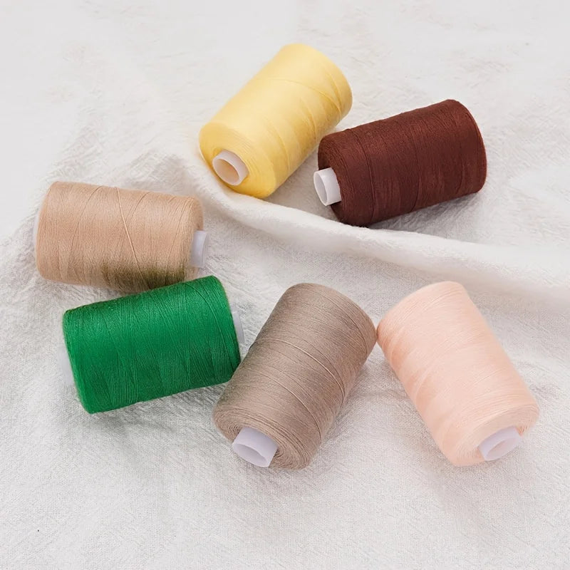 Sewing Thread 36 Polyester Thread for Sewing Machine,Hand Stitching, Quilting Set of 1000 yds Per Spool All Purpose