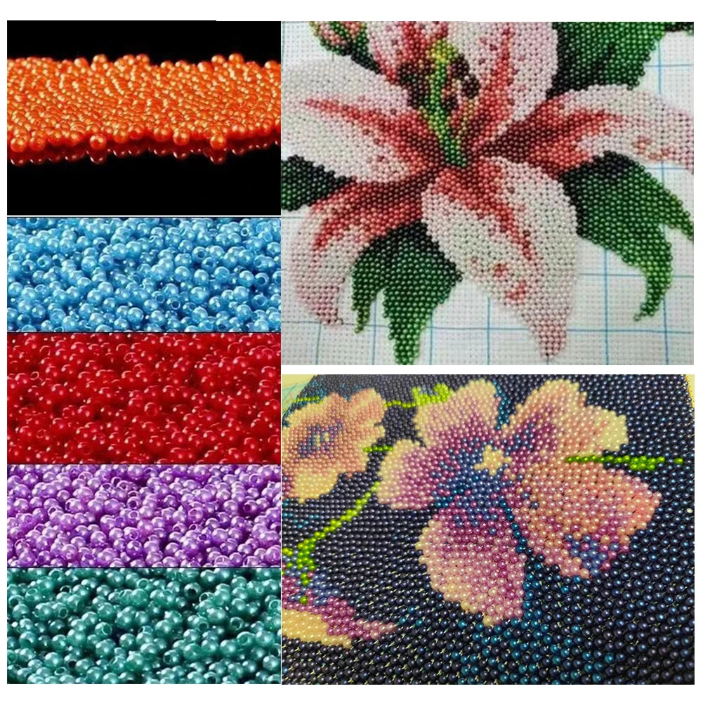 Partial Embroidery Bead Animal 9CT DIY Cross Stitch Kit for Living Room Bedroom