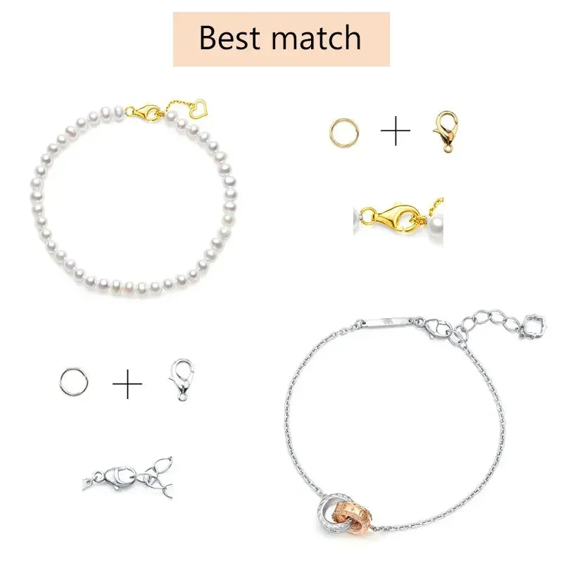 Zinc Alloy Open Jump Rings Lobster Clasps for DIY Bracelet Necklace Chain Accessories Making Supplies Jewelry Findings Kits